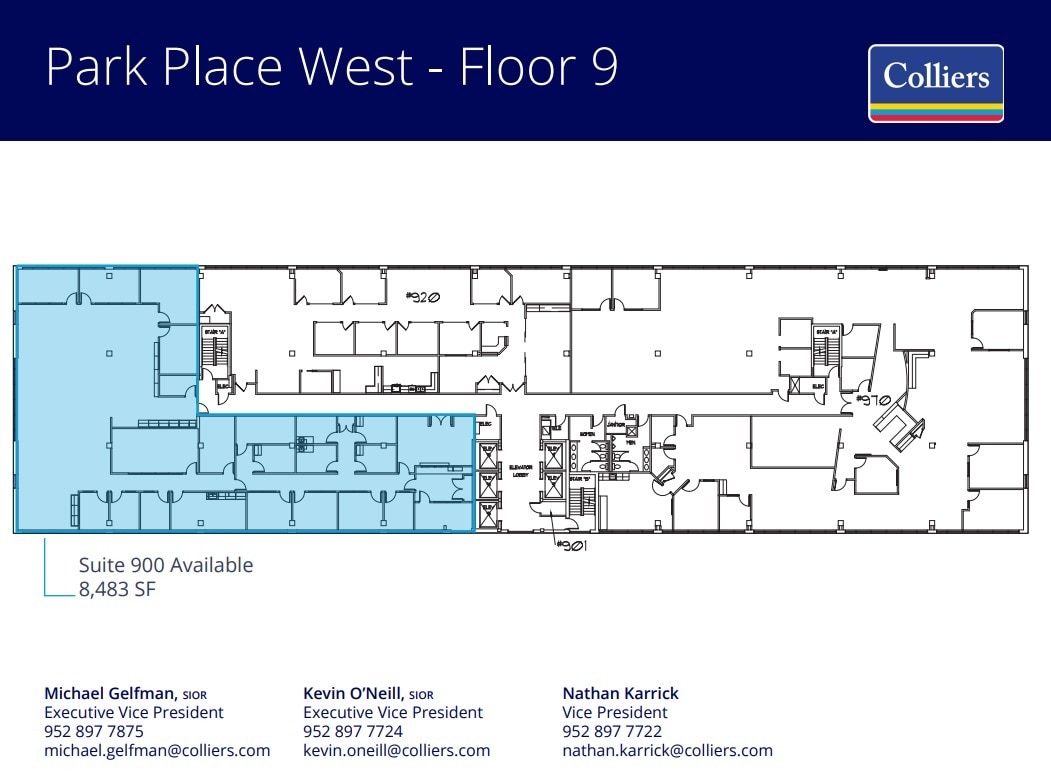 6465 Wayzata Blvd, Saint Louis Park, MN for lease Floor Plan- Image 1 of 1
