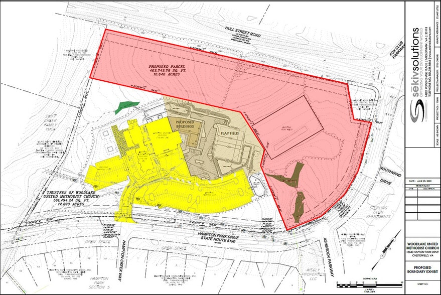 15500 Hampton Park, Chesterfield, VA for sale - Building Photo - Image 2 of 6