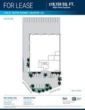1160 N Tustin Ave, Anaheim, CA à louer Plan de site- Image 1 de 1