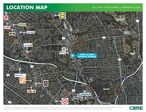 5901-5905 School Ave, Richmond, VA - AERIAL  map view