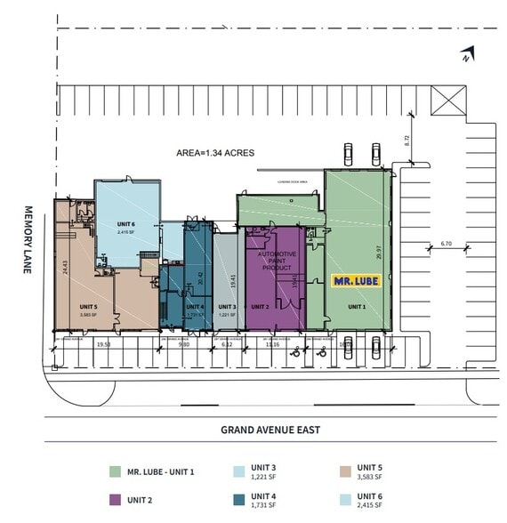281 Grand Av E, Chatham, ON à louer - Plan d’étage - Image 2 de 2