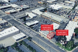 14435 Sherman Way, Van Nuys, CA for lease Aerial- Image 1 of 6