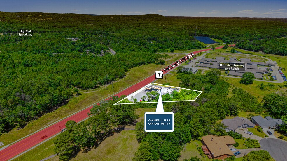 2518 Park Ave, Hot Springs, AR à vendre - Photo du bâtiment - Image 2 de 4