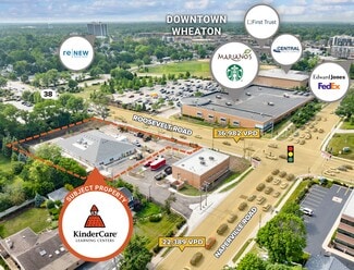 Plus de détails pour 222 W Roosevelt Rd, Wheaton, IL - Bureau à vendre