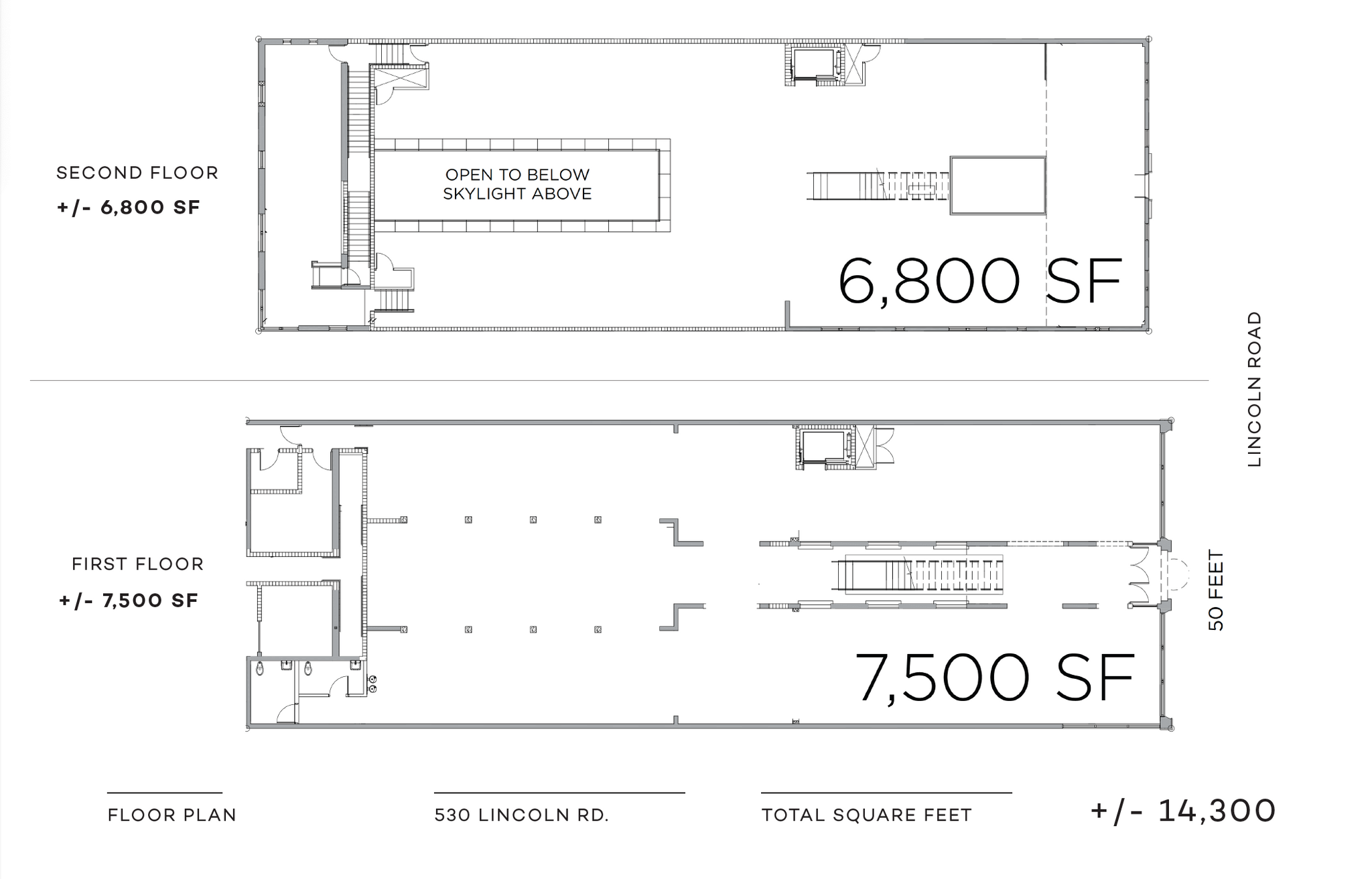 530 Lincoln Mall, Miami Beach, FL à louer Plan d  tage- Image 1 de 1