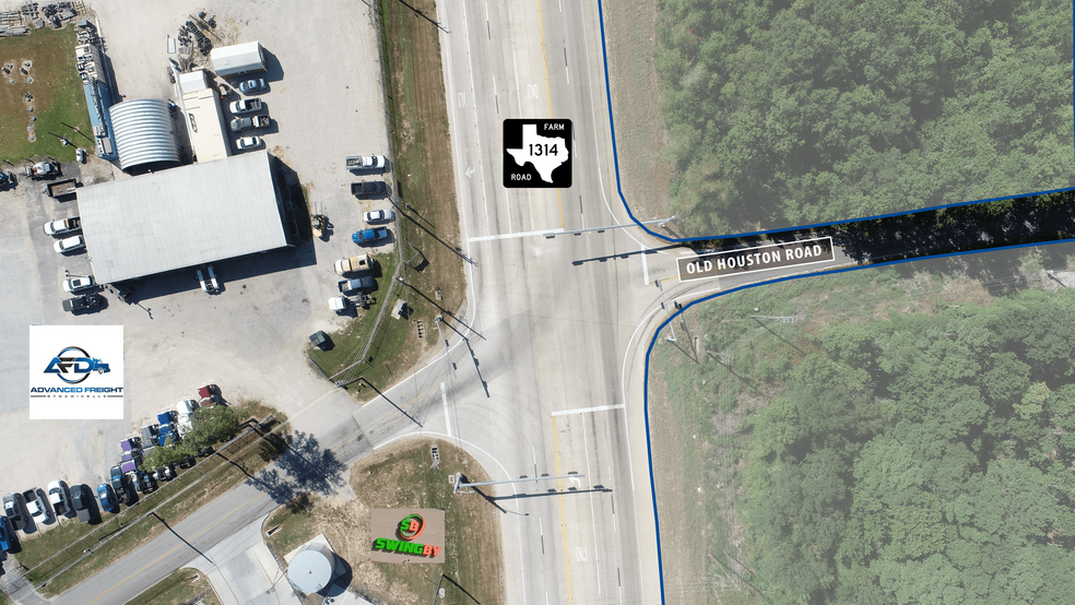 FM 1314 & Old Houston Road, Conroe, TX for sale - Building Photo - Image 2 of 4