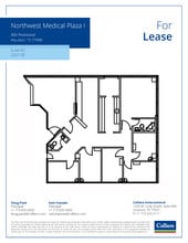 800 Peakwood Dr, Houston, TX à louer Plan d’étage- Image 1 de 1