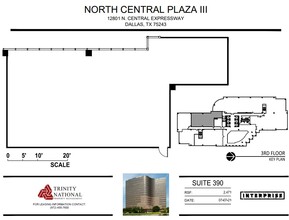 12801 N Central Expy, Dallas, TX for lease Floor Plan- Image 1 of 1