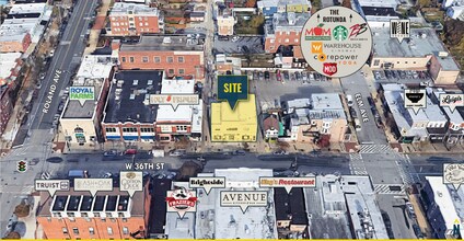 902-906 W 36th St, Baltimore, MD - Aerial  map view