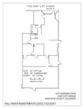 7700 E Iliff Ave, Denver, CO for lease Site Plan- Image 1 of 1