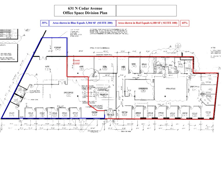 631 N Cedar Ave, Owatonna, MN à louer - Plan de site - Image 2 de 2