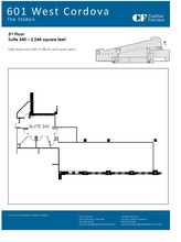 601 W Cordova St, Vancouver, BC for lease Floor Plan- Image 1 of 1