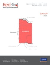 3662 W Camp Wisdom Rd, Dallas, TX for lease Site Plan- Image 1 of 4