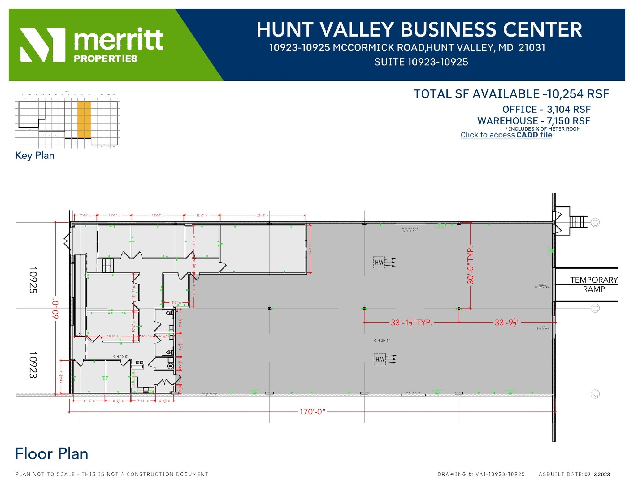 10945-10973 McCormick Rd, Hunt Valley, MD for lease Interior Photo- Image 1 of 1