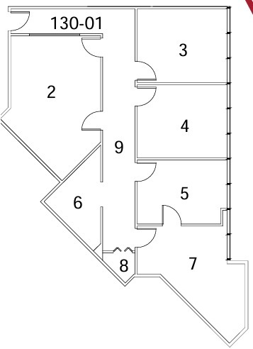 9245 Sky Park Ct, San Diego, CA à louer Plan d’étage- Image 1 de 1