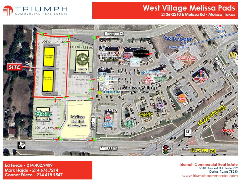 2136 E Melissa Rd, Melissa, TX for sale - Building Photo - Image 1 of 3