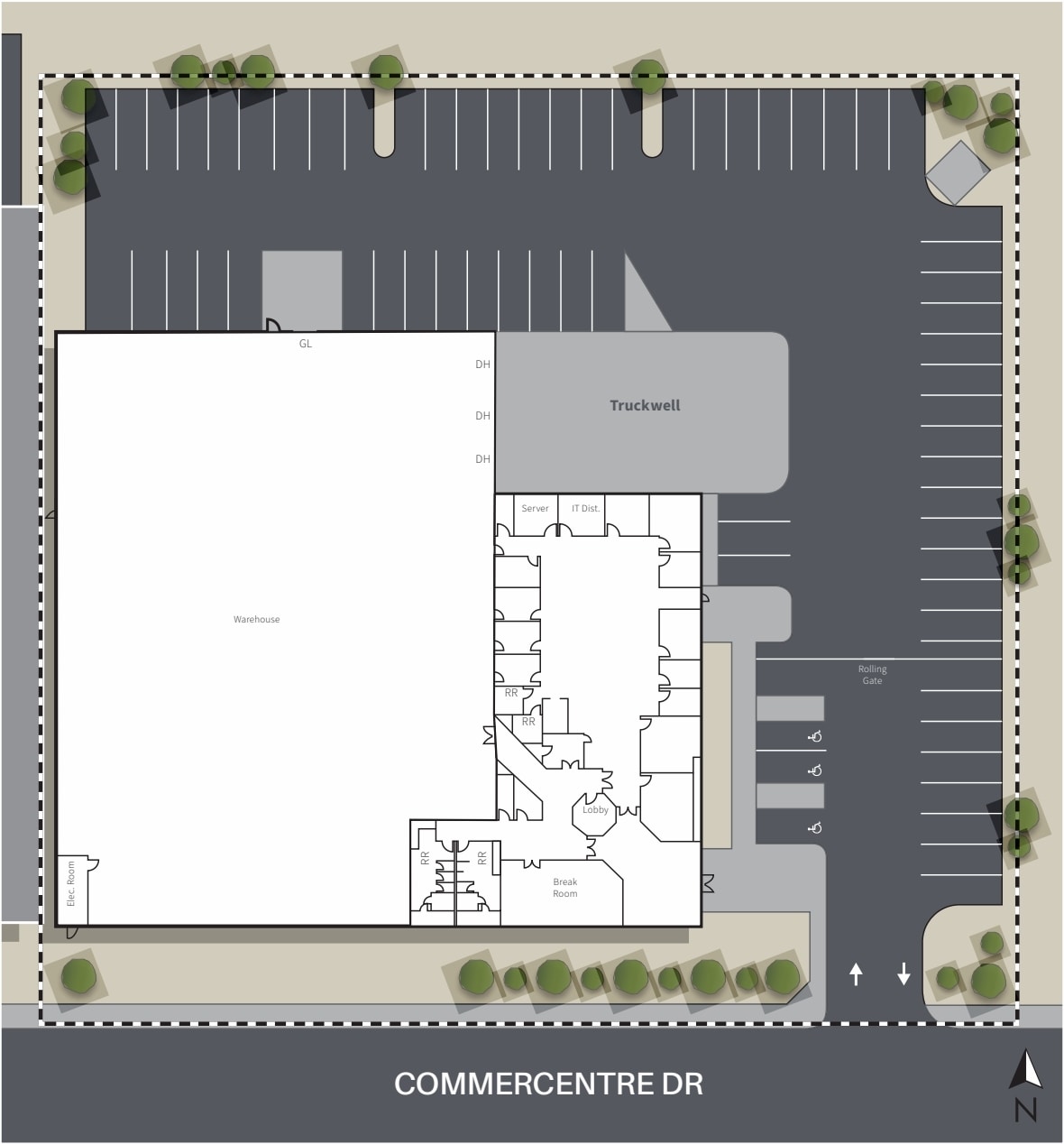 25901 Commercentre Dr, Lake Forest, CA for lease Site Plan- Image 1 of 1