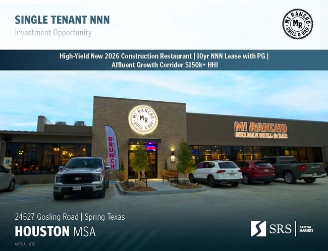 Plus de détails pour 24529 Gosling Rd, Spring, TX - Commerce de détail à vendre