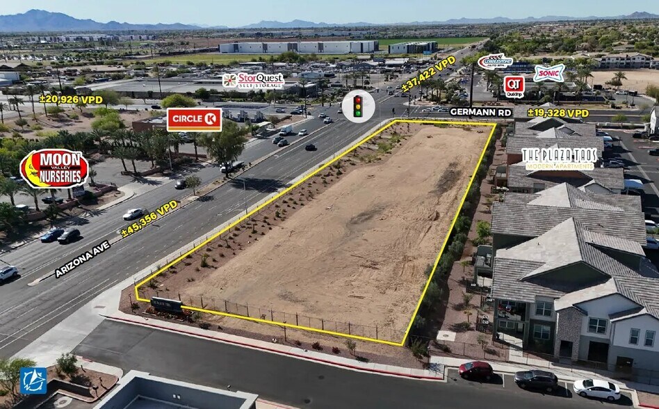 NWC of Arizona & Germann Rd, Chandler, AZ à vendre - Photo du bâtiment - Image 3 de 3