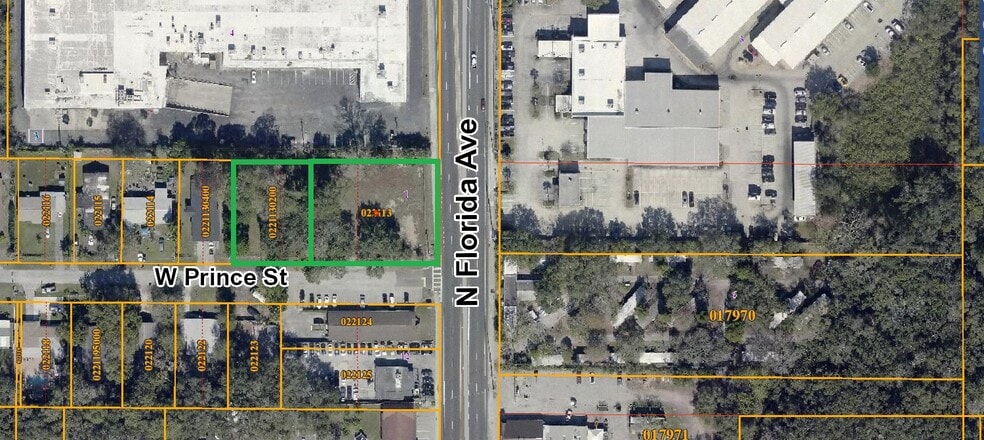 105-109 W Prince St, Tampa, FL for lease - Aerial - Image 3 of 7