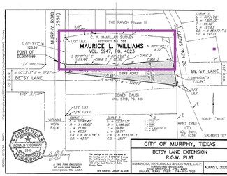 Plus de détails pour 1020 N Murphy Rd, Murphy, TX - Terrain à vendre