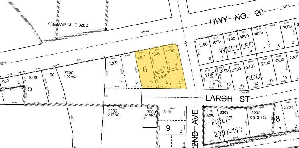 2123 Main St, Sweet Home, OR à vendre - Plan cadastral - Image 3 de 3