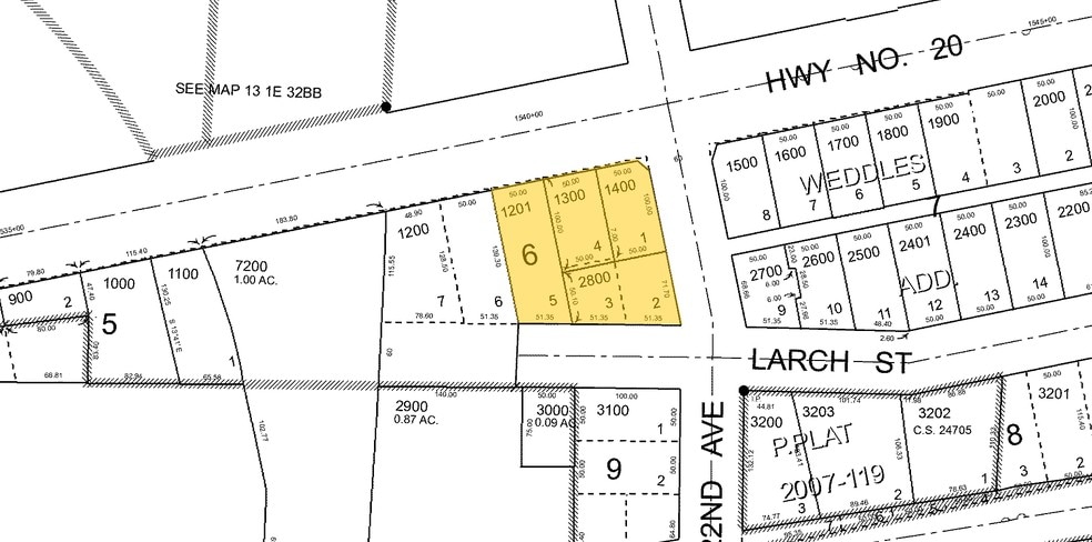 2123 Main St, Sweet Home, OR for sale - Plat Map - Image 3 of 3