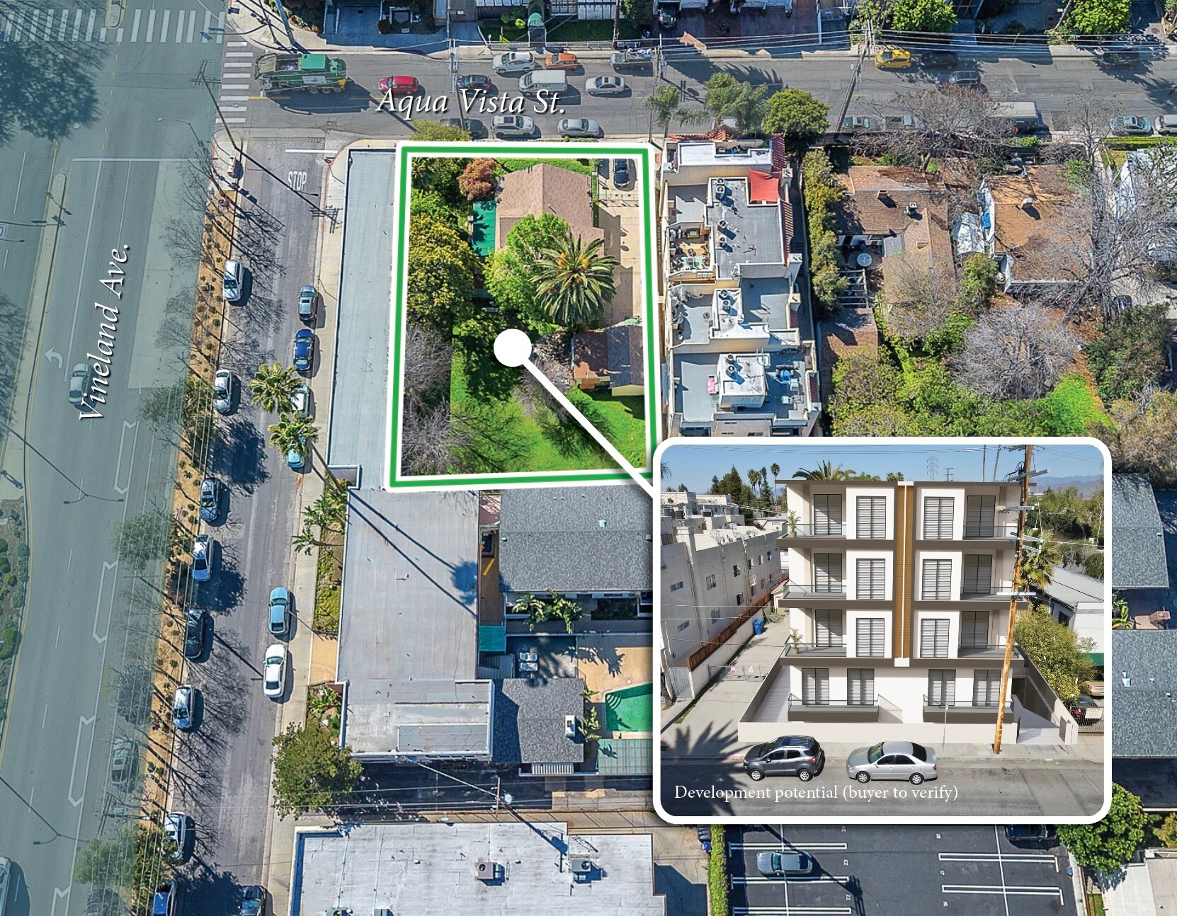 11015 Aqua Vista St, Studio City, CA à vendre Photo du bâtiment- Image 1 de 1