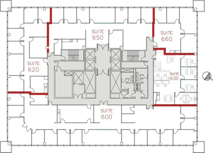 11111 Santa Monica Blvd, Los Angeles, CA for lease Floor Plan- Image 1 of 8