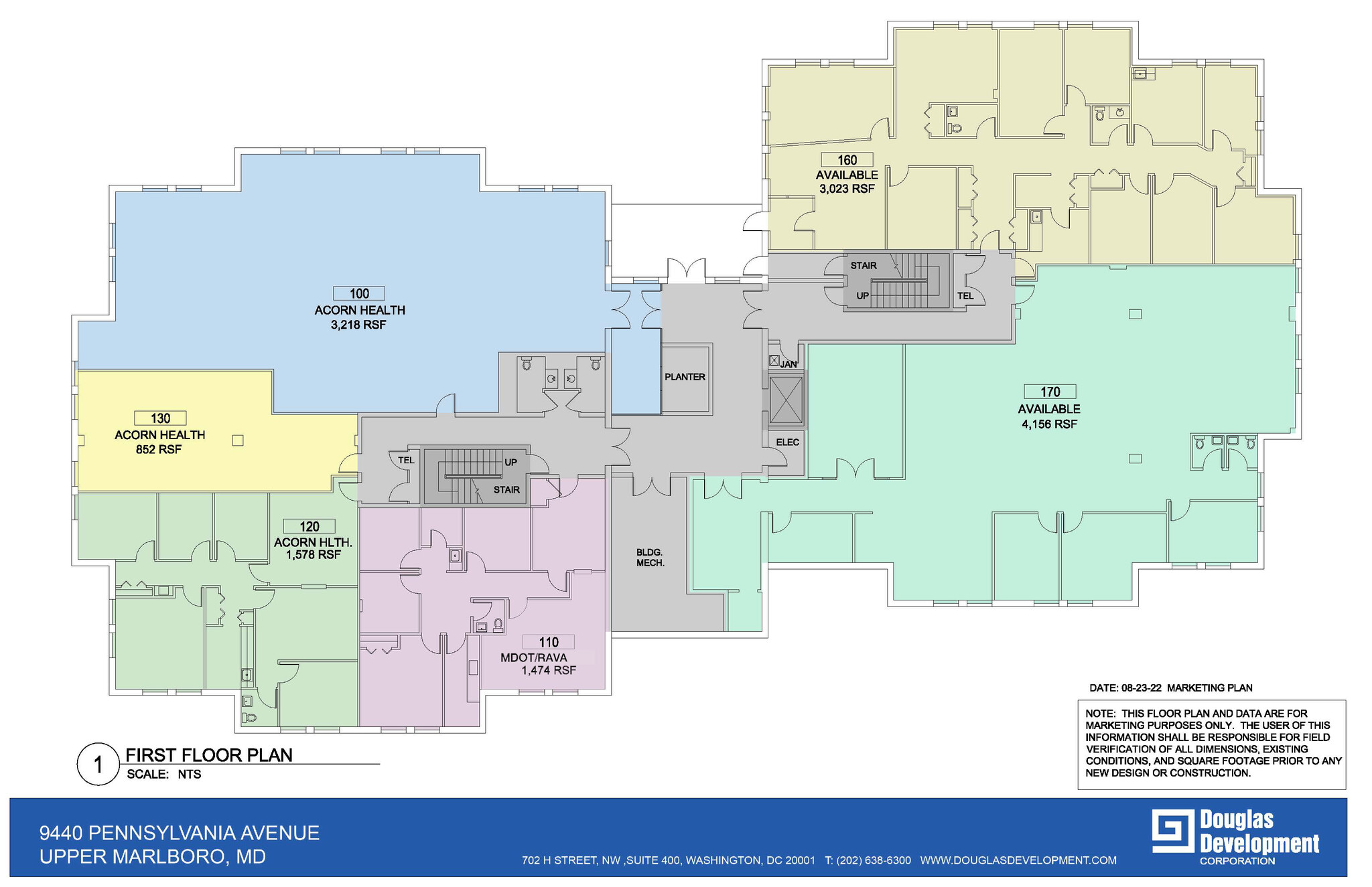 9440 Marlboro Pike, Upper Marlboro, MD for lease Floor Plan- Image 1 of 1