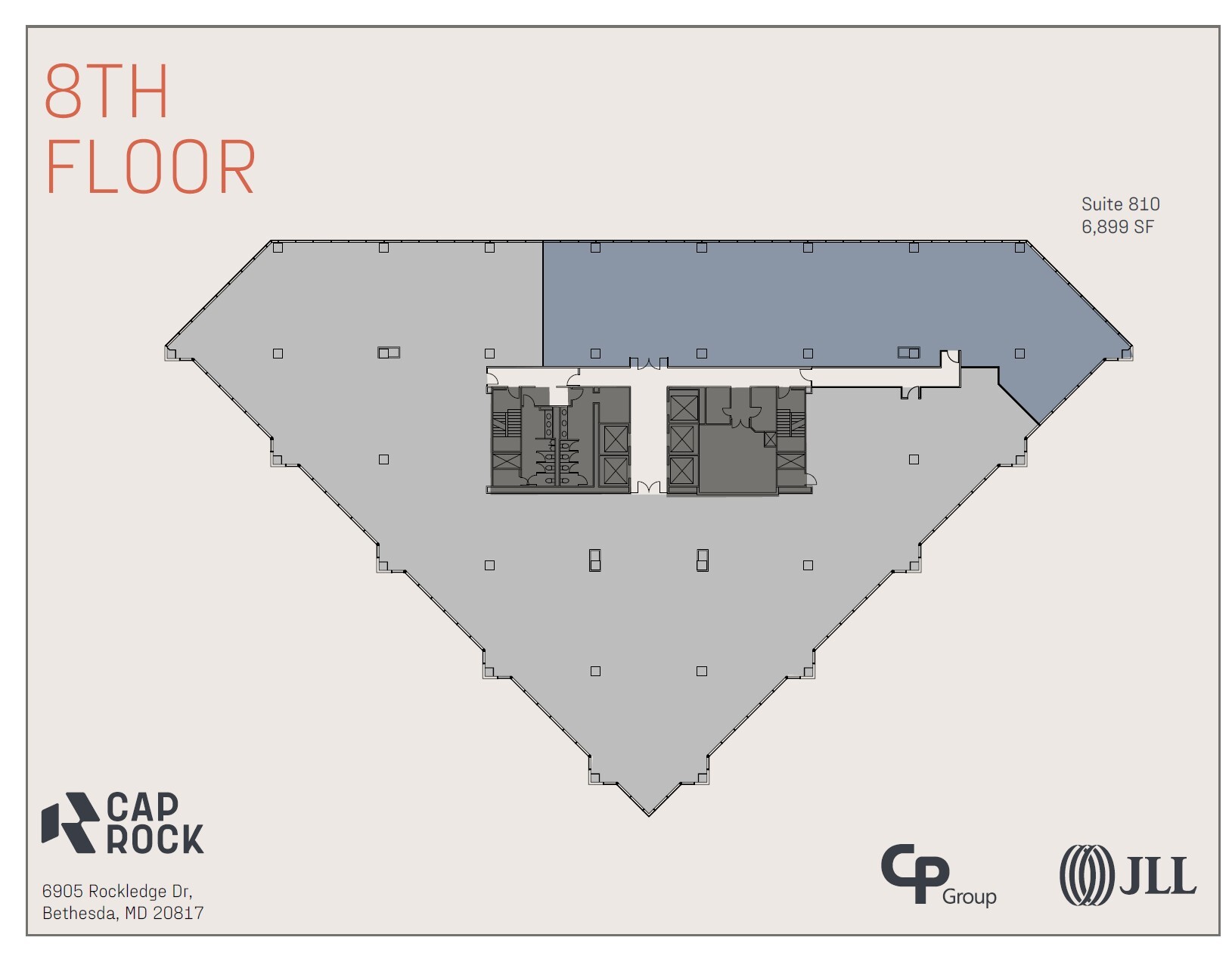 6903 Rockledge Dr, Bethesda, MD for lease Floor Plan- Image 1 of 1