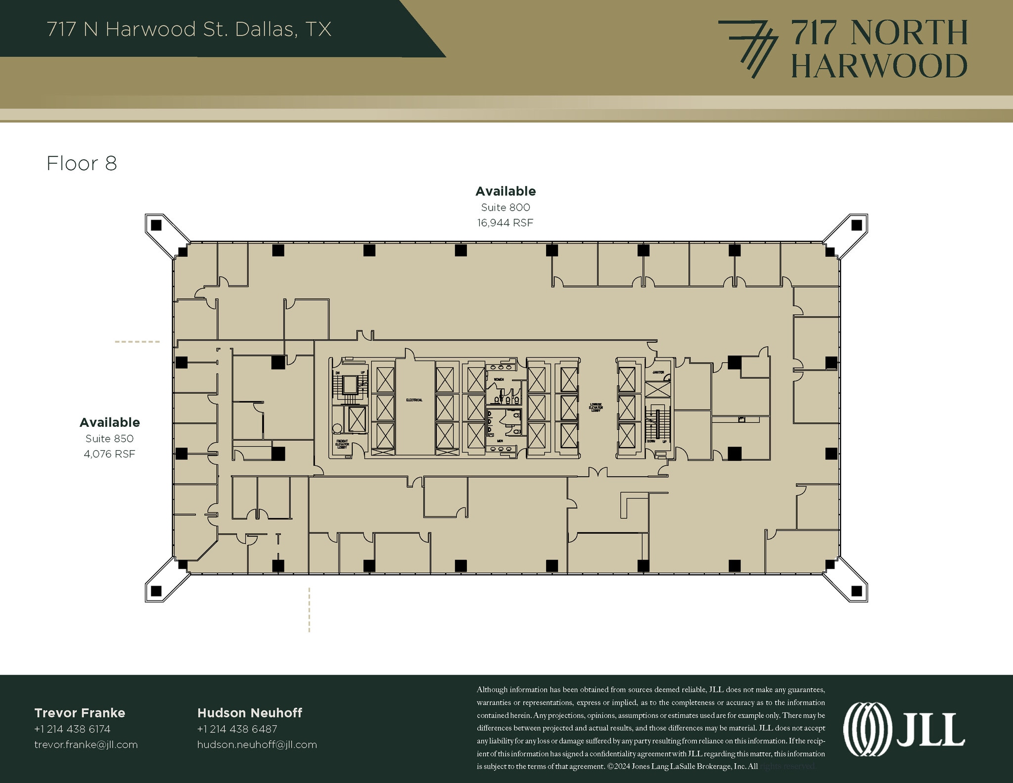 717 N Harwood St, Dallas, TX for lease Floor Plan- Image 1 of 1