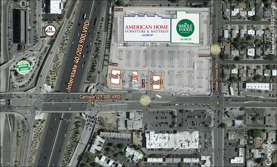 2100 Carlisle Blvd NE, Albuquerque, NM à louer - Photo du bâtiment - Image 2 de 2