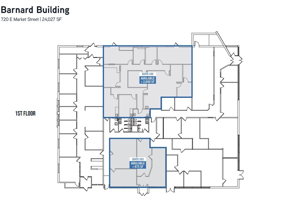 780 E Market St, West Chester, PA for lease Floor Plan- Image 1 of 1