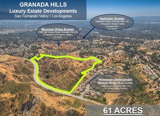 Plus de détails pour 18100 Sesnon Blvd, Granada Hills, CA - Terrain à louer