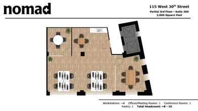 115-125 W 30th St, New York, NY for lease Floor Plan- Image 1 of 6