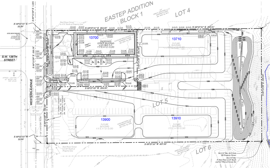 13910 Western Ave, Oklahoma City, OK à louer - Plan cadastral - Image 3 de 5