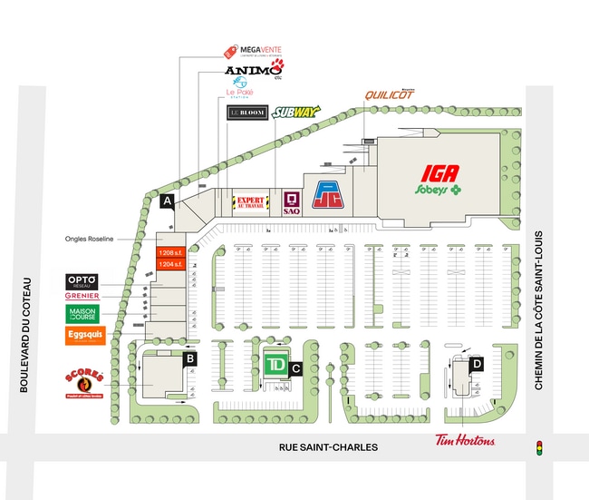 Plus de détails pour 210 Rue Saint-Charles, Sainte-therese, QC - Commerce de détail à louer