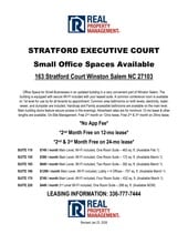 163 Stratford Ct, Winston-Salem, NC for lease Site Plan- Image 1 of 1