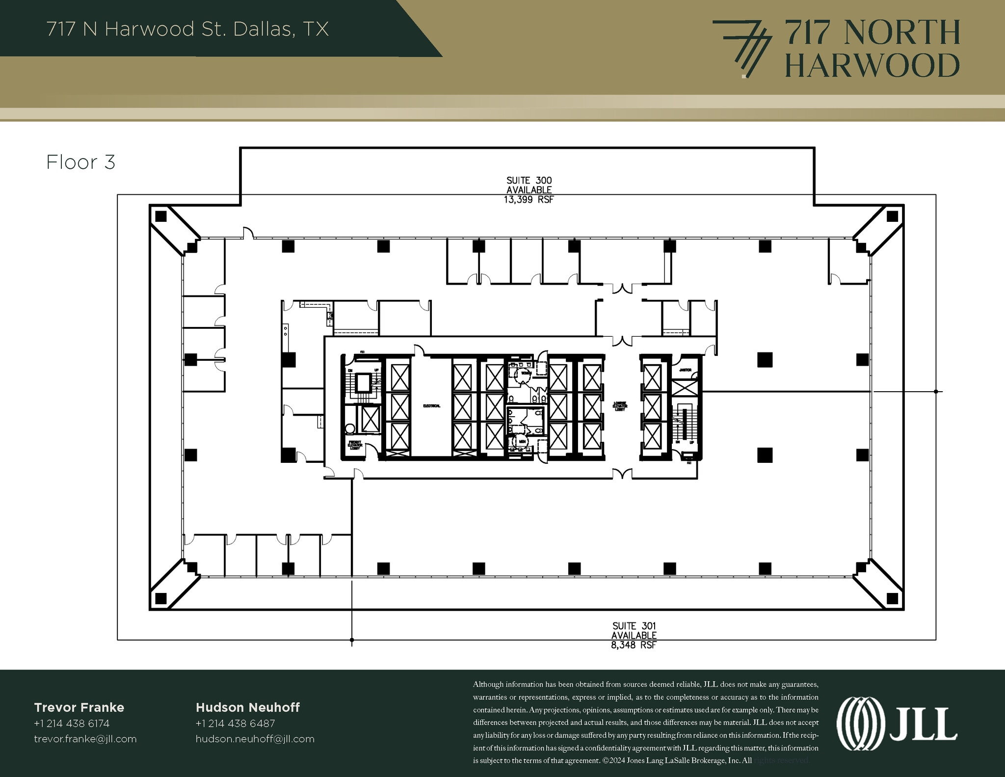 717 N Harwood St, Dallas, TX for lease Floor Plan- Image 1 of 1