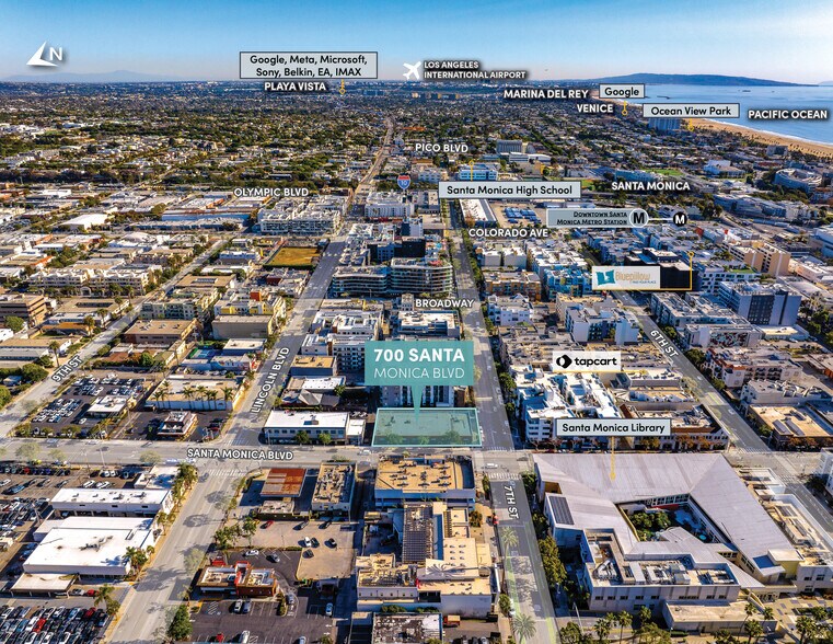 700 Santa Monica Blvd., Santa Monica, CA à vendre - Photo du bâtiment - Image 3 de 7