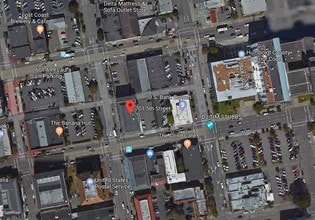 701 5th St, Eureka, CA - AÉRIEN Vue de la carte