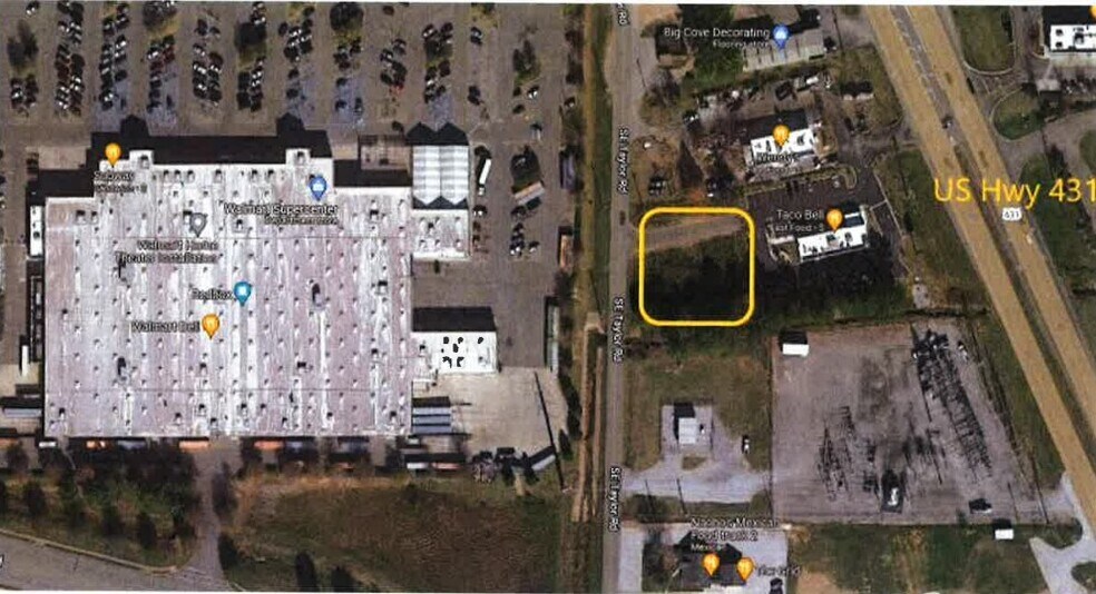 Taylor Rd & Us 431, Owens Cross Roads, AL for sale - Primary Photo - Image 1 of 2