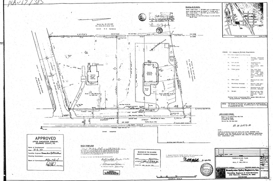 1902 Market St, Boothwyn, PA à vendre - Plan de site - Image 2 de 12