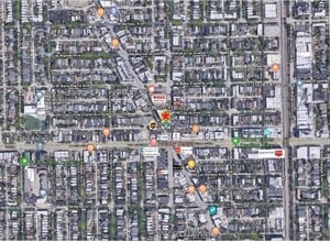 4001-4037 N. Lincoln Ave, Chicago, IL - Aérien  Vue de la carte