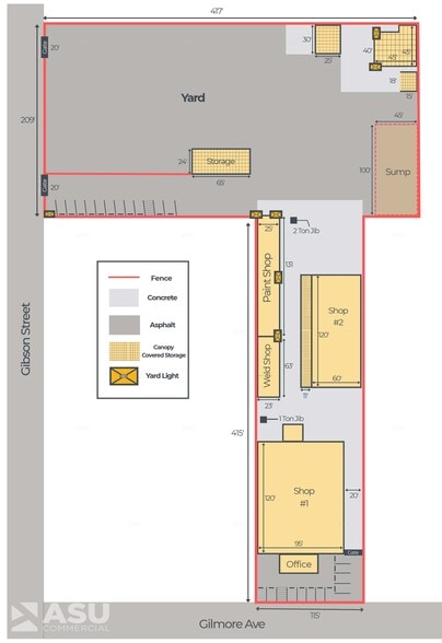 3912 Gilmore Ave, Bakersfield, CA for lease - Building Photo - Image 2 of 12