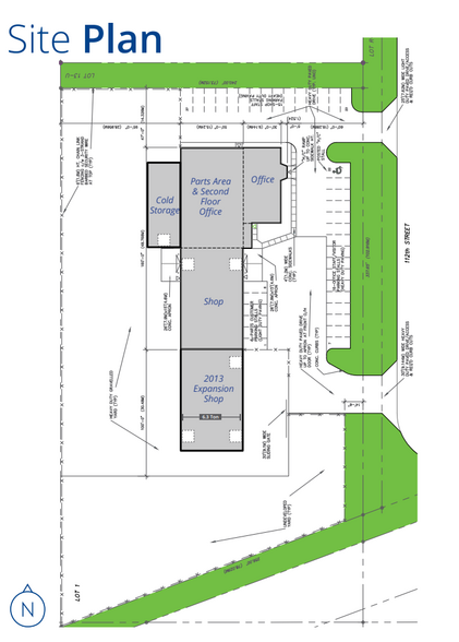 9440 112 St, Grande Prairie, AB à vendre - Plan de site - Image 2 de 3