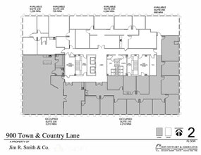 900 Town & Country Blvd, Houston, TX à louer Plan d’étage- Image 1 de 1