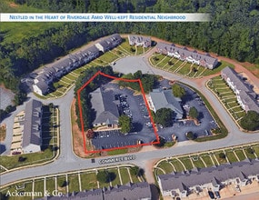 804 Commerce Blvd, Riverdale, GA - AERIAL  map view