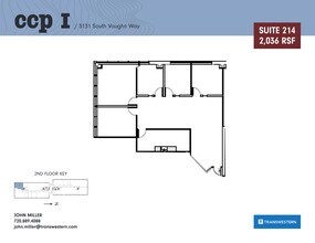 3131 S Vaughn Way, Aurora, CO for lease Site Plan- Image 2 of 2